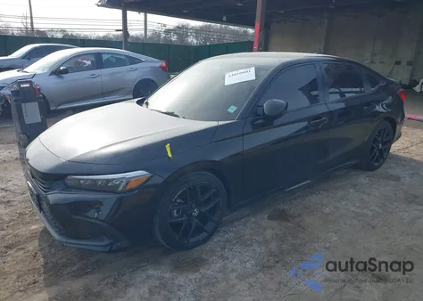 2024 Honda Civic Sport из США, поврежденный, VIN 2HGFE2F51RH554099